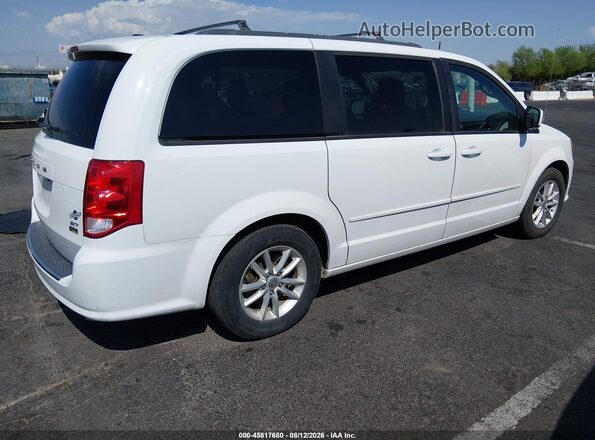 2C4RDGCG7GR224718 2016 DODGE GRAND CARAVAN White Задня права чверть