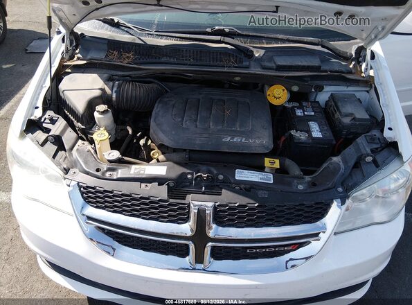 2C4RDGCG7GR224718 2016 DODGE GRAND CARAVAN White Вид ззаду