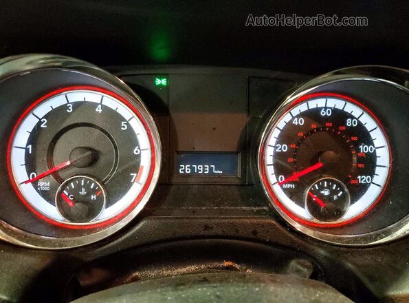 2C4RDGCG7GR265592 2016 DODGE GRAND Red Vista del cuadro de instrumentos