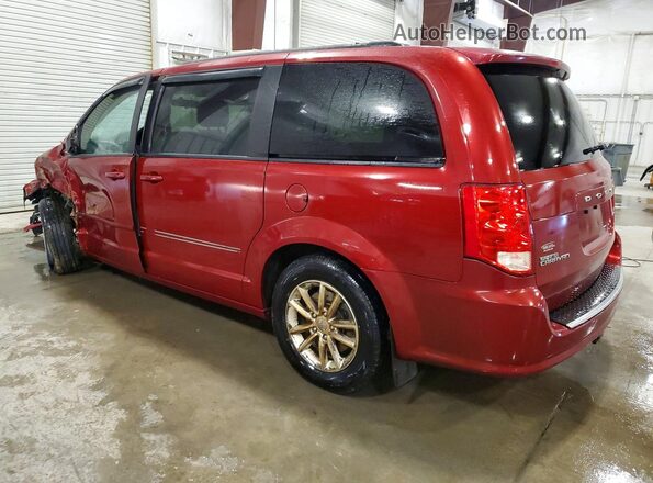 2C4RDGCG7GR265592 2016 DODGE GRAND Red Trasero izquierdo