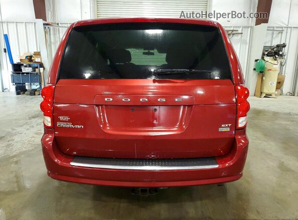 2C4RDGCG7GR265592 2016 DODGE GRAND Red Vista trasera