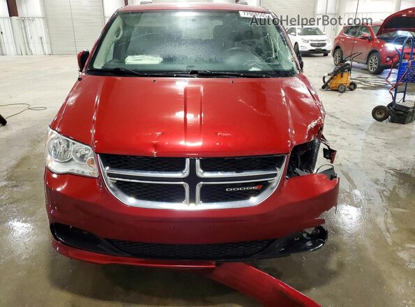 2C4RDGCG7GR265592 2016 DODGE GRAND Red Vista frontal
