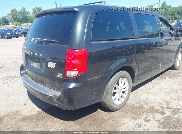 2C4RDGCG7GR273286 2016 DODGE GRAND CARAVAN Черный Задняя правая четверть