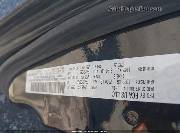2C4RDGCG7GR273286 2016 DODGE GRAND CARAVAN Черный Вид подкапотного пространства