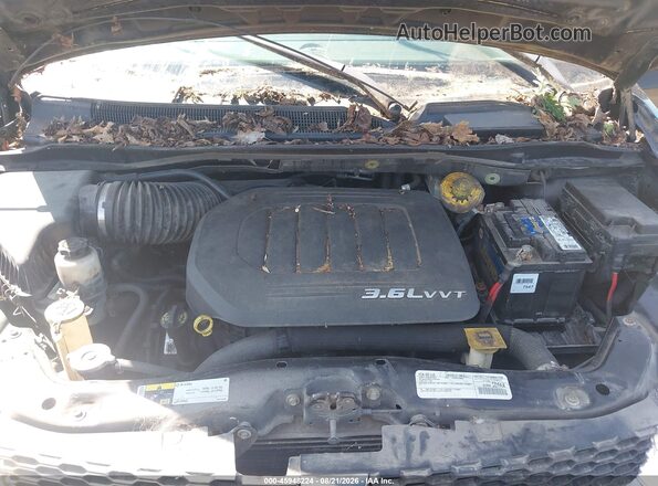 2C4RDGCG7GR273286 2016 DODGE GRAND CARAVAN Черный Вид сзади