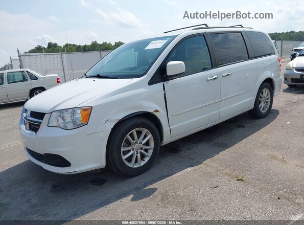 2C4RDGCG7GR311292 2016 DODGE GRAND CARAVAN White Առջևի ձախ երեք քառորդ տեսարան