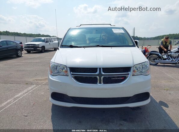 2C4RDGCG7GR311292 2016 DODGE GRAND CARAVAN White Սարքավորումների վահանակի տեսք