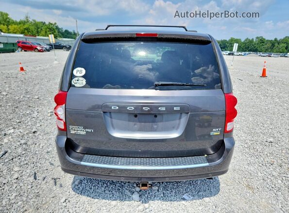 2C4RDGCG7GR338525 2016 DODGE GRAND Gray Rear view