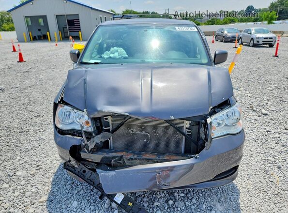 2C4RDGCG7GR338525 2016 DODGE GRAND Gray Front view