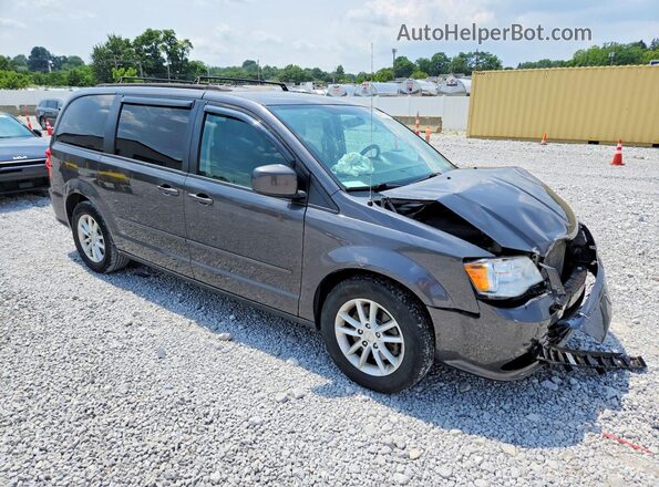 2C4RDGCG7GR338525 2016 DODGE GRAND Gray Front right
