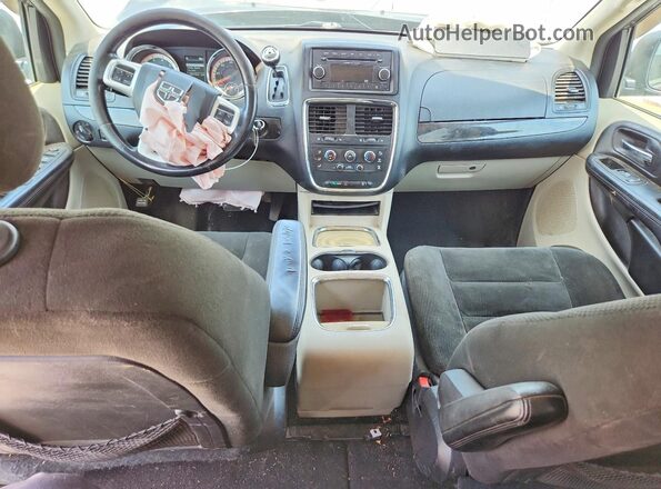 2C4RDGCG7GR338525 2016 DODGE GRAND Gray Dashboard view