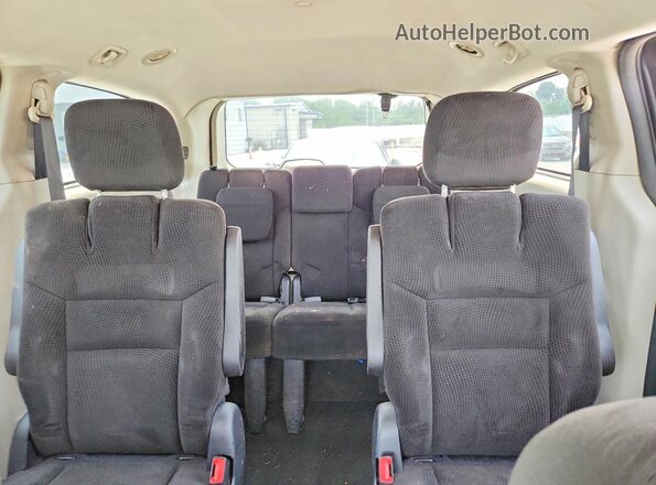 2C4RDGCG7GR338525 2016 DODGE GRAND Gray Rear seats view
