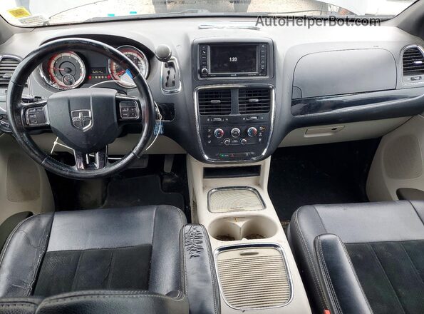 2C4RDGCG7HR546051 2017 DODGE GRAND Серый Вид панели приборов