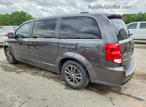 2C4RDGCG7HR603851 2017 DODGE GRAND Серый Задняя левая четверть