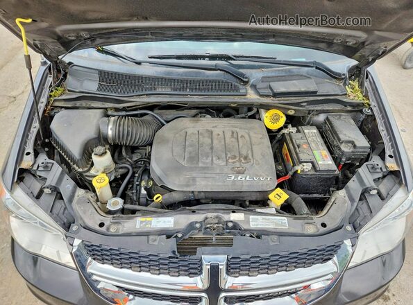 2C4RDGCG7HR603851 2017 DODGE GRAND Серый Вид подкапотного пространства