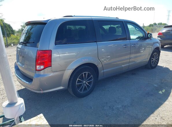 2C4RDGCG7HR637420 2017 DODGE GRAND CARAVAN Серый Задняя правая четверть