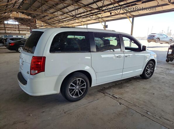 2C4RDGCG7HR735816 2017 DODGE GRAND Белый Задняя правая четверть