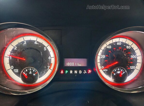 2C4RDGCG7HR735816 2017 DODGE GRAND Белый Вид щитка приборов