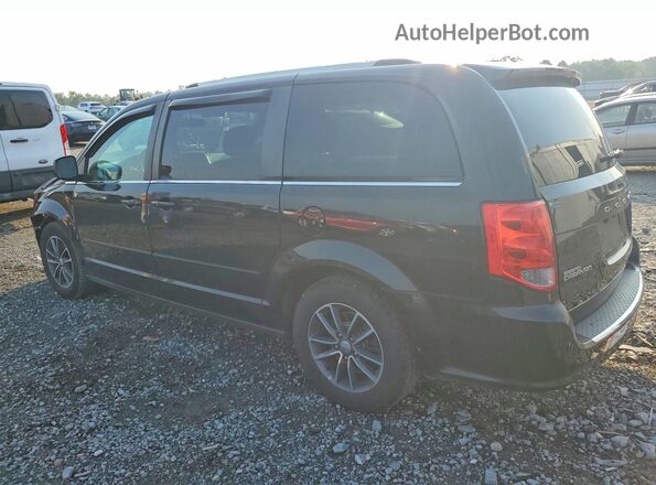 2C4RDGCG7HR760814 2017 DODGE GRAND Black Rear left