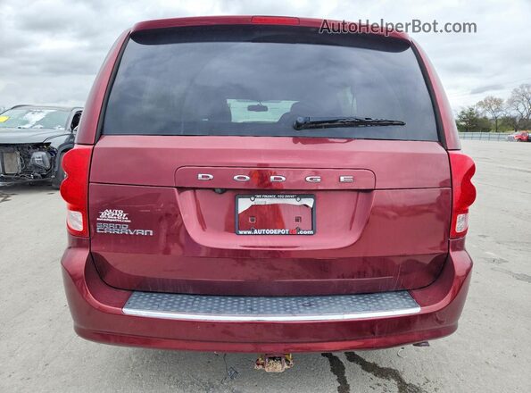 2C4RDGCG7HR807159 2017 DODGE GRAND Burgundy Rear view
