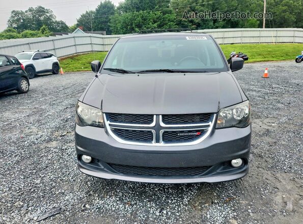 2C4RDGCG7HR817769 2017 DODGE GRAND Черный Вид спереди