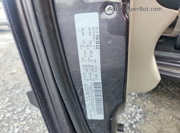 2C4RDGCG7HR817769 2017 DODGE GRAND Черный Вид наклейки с VIN-кодом