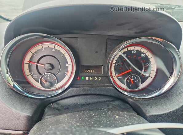 2C4RDGCG7HR817769 2017 DODGE GRAND Черный Вид щитка приборов