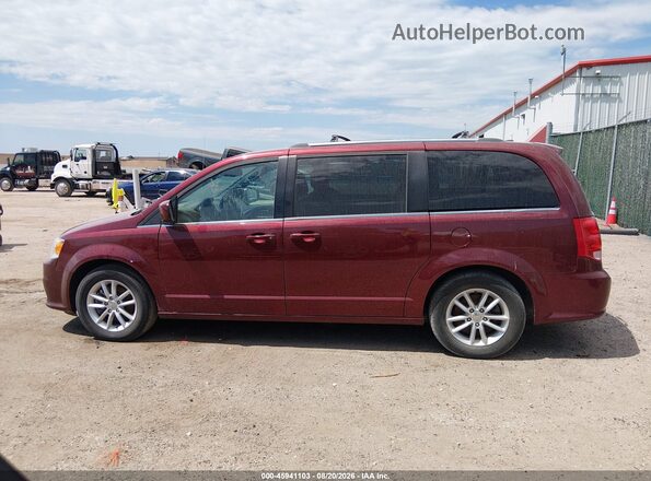 2C4RDGCG7JR134105 2018 DODGE GRAND CARAVAN Maroon Widok wnętrza 360 stopni