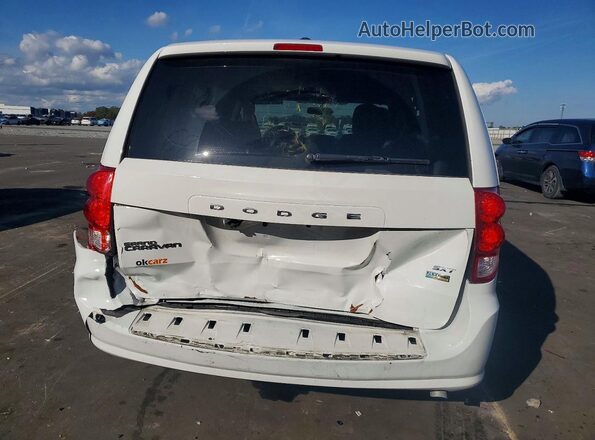 2C4RDGCG7JR215993 2018 DODGE GRAND White უკანა ხედი