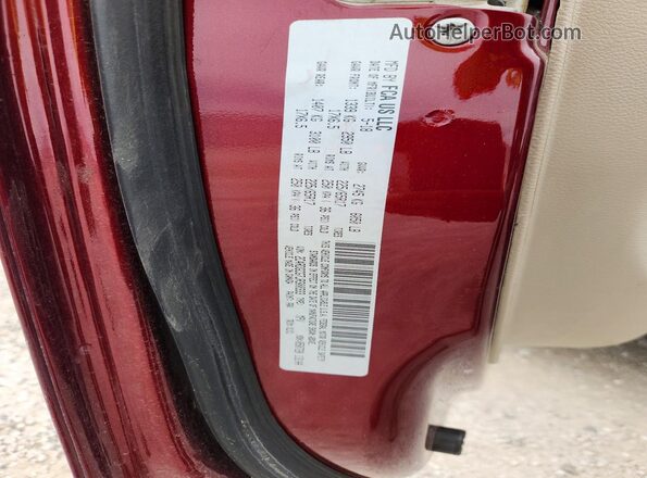 2C4RDGCG7JR300333 2018 DODGE GRAND Burgundy Սալոնի 360 աստիճան տեսք