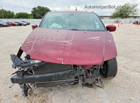 2C4RDGCG7JR300333 2018 DODGE GRAND Burgundy Դիմացի տեսք