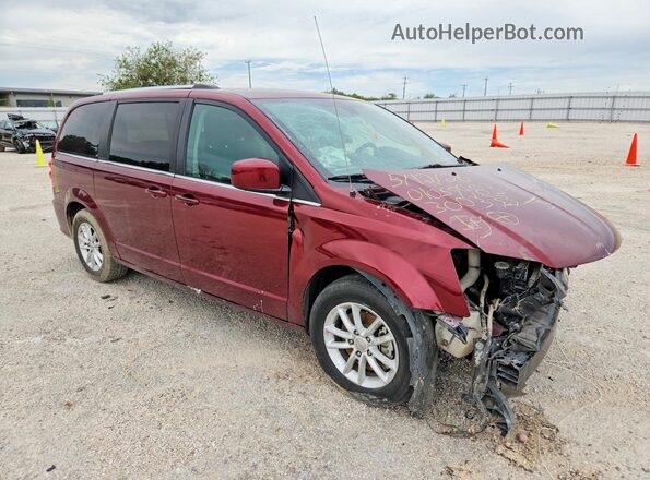 2C4RDGCG7JR300333 2018 DODGE GRAND Burgundy Առջևի աջ