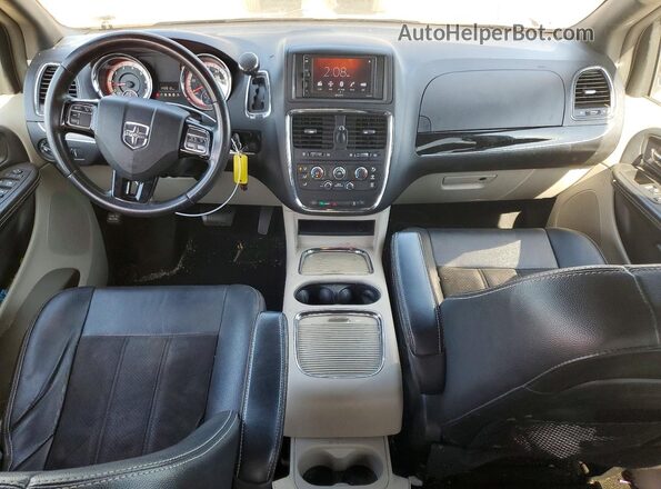 2C4RDGCG7KR542170 2019 DODGE GRAND Gray წინა პანელის ხედი