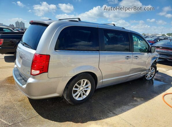 2C4RDGCG7KR563231 2019 DODGE GRAND Silver Trasero derecho