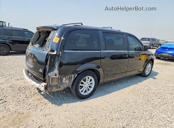 2C4RDGCG7KR765339 2019 DODGE GRAND Black Tył prawy