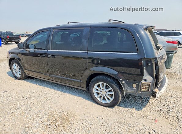 2C4RDGCG7KR765339 2019 DODGE GRAND Black Tył lewy