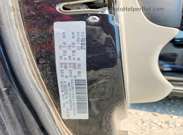 2C4RDGCG7KR765339 2019 DODGE GRAND Black Widok naklejki z numerem VIN