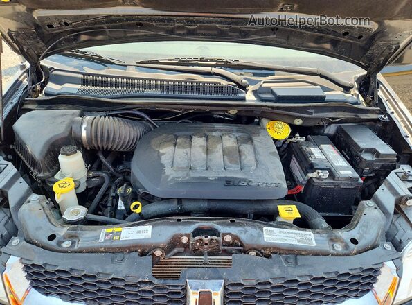 2C4RDGCG7KR765339 2019 DODGE GRAND Black Widok komory silnika
