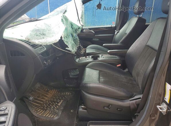 2C4RDGCG7KR767818 2019 DODGE GRAND Gray Սալոնի դիմացի տեսք