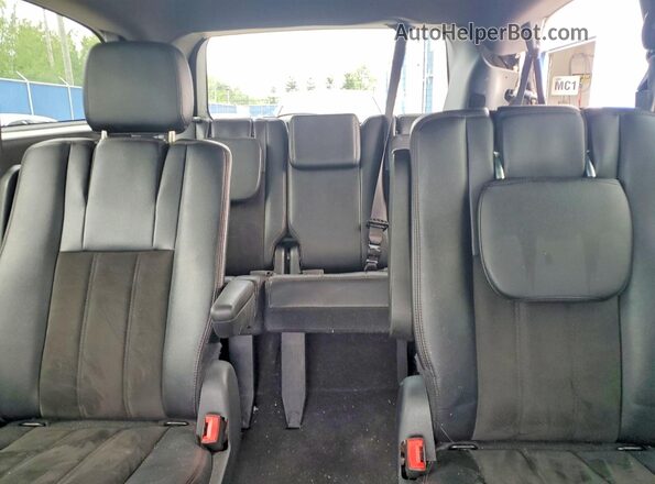 2C4RDGCG7KR767818 2019 DODGE GRAND Gray Հետևի նստատեղերի տեսք