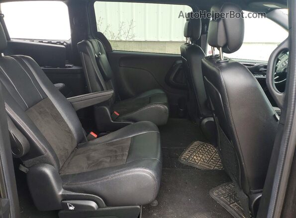 2C4RDGCG7KR767818 2019 DODGE GRAND Gray Սալոնի հետևի տեսք