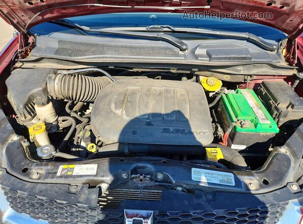 2C4RDGCG7KR783775 2019 DODGE GRAND Бордовый Вид подкапотного пространства