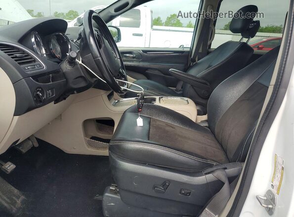 2C4RDGCG7LR205936 2020 DODGE GRAND White წინა სალონის ხედი