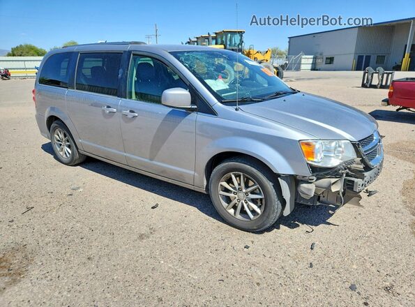 2C4RDGCG7LR254716 2020 DODGE GRAND Серебряный Передняя правая четверть