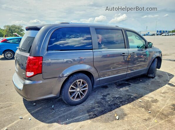 2C4RDGCG8GR163766 2016 DODGE GRAND Gray Rear view