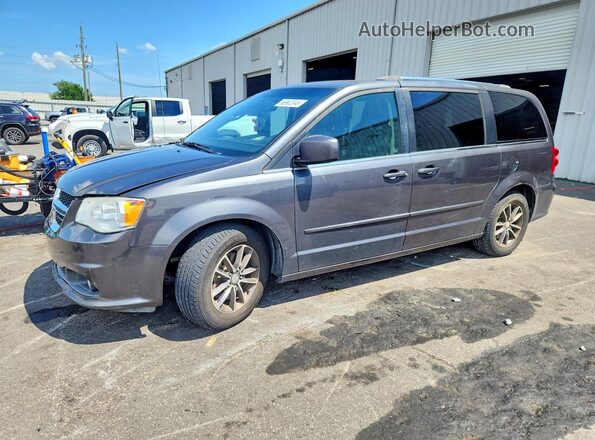 2C4RDGCG8GR163766 2016 DODGE GRAND Gray Rear left