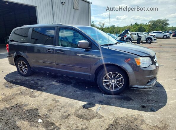 2C4RDGCG8GR163766 2016 DODGE GRAND Gray Front interior view