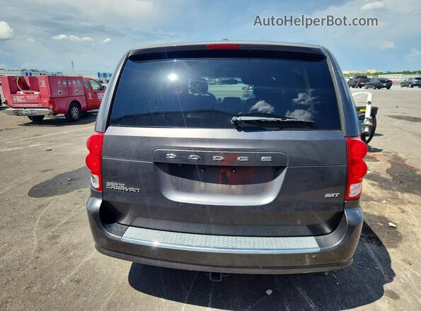 2C4RDGCG8GR163766 2016 DODGE GRAND Gray Rear interior view
