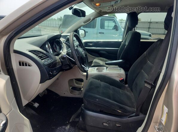 2C4RDGCG8GR312063 2016 DODGE GRAND Cream წინა სალონის ხედი