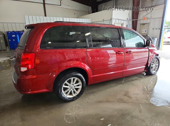 2C4RDGCG8GR313102 2016 DODGE GRAND Maroon Задня права чверть